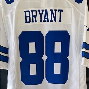 NFL White and Blue Men's Jersey